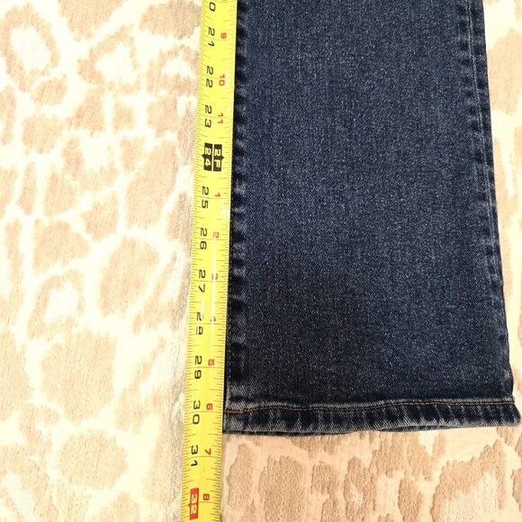 Amazon Essentials Bootcut Straight Jeans 29W X 34L Womens Blue Denim Stretch - Picture 6 of 8